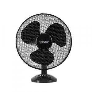 Mesko | Fan | MS 7308 | Table Fan | Black | Diameter 23 cm | Number of speeds 2 | Oscillation | 30 W...