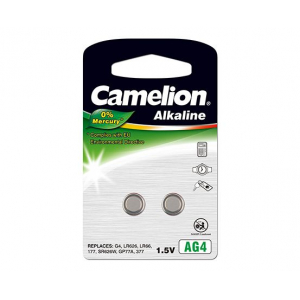 Camelion | AG4/LR66/LR626/377 | Alkaline Buttoncell | 2 pc(s) 12050204