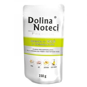 Dolina Noteci Premium rich in goose with potatoes - wet dog food - 150g 