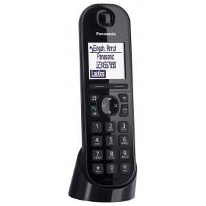 Panasonic KX-TGQ200 IP phone Black Wireless handset LCD 4 lines